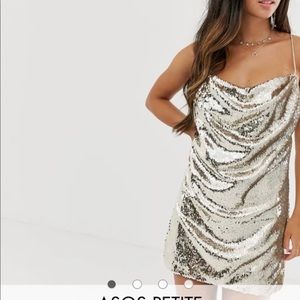 ASOS NWOT glitter dress